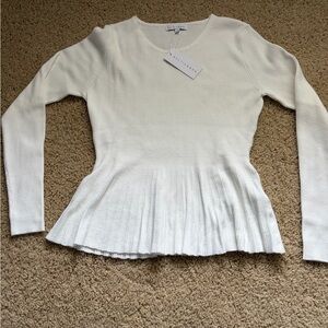 Baltic Born Cream Long Sleeve Top